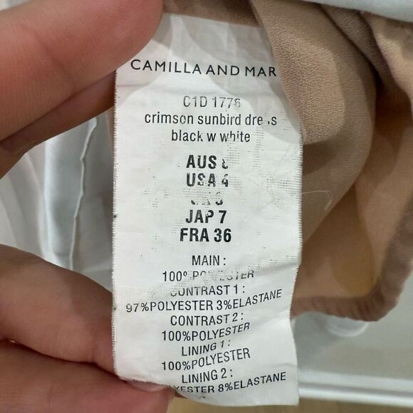 Rent the Runway Camilla and Marc According Dress Asymmetrical Women’s Size 4 - Picture 12 of 16